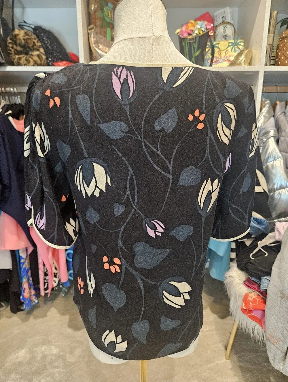 Kate Spade New York Deco Blouse - XXS